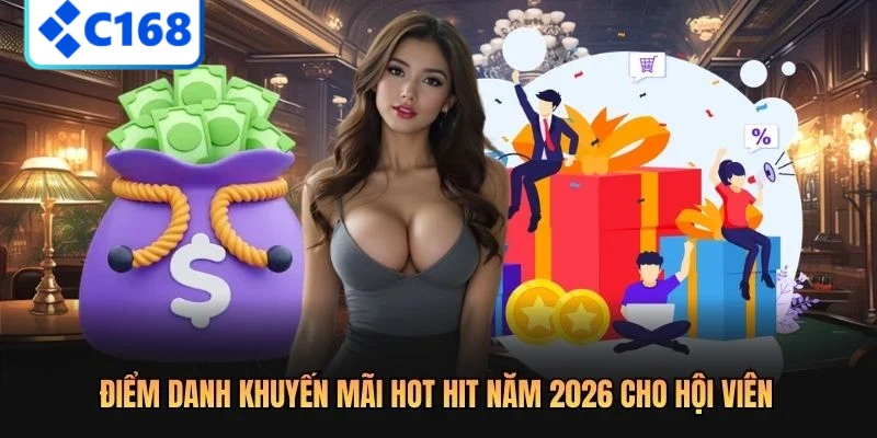 Điểm danh khuyến mãi hot hit năm 2026 cho hội viên