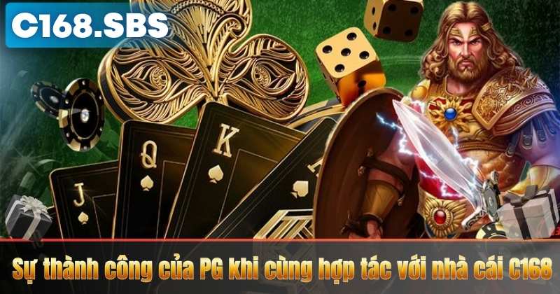 Sảnh WM C168 – Khám Phá Không Gian Sòng Bạc Trực Tuyến Đỉnh Cao 3 Sự thành công của PG khi cùng hợp tác với nhà cái C168